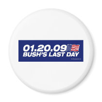 Bush's Last Day Magnet