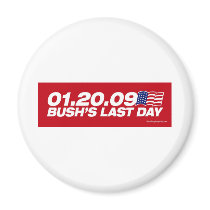 Bush's Last Day Magnet