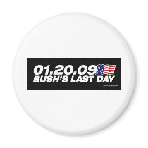 Bush's Last Day Magnet