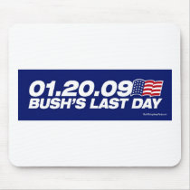 Bush's Last Day Mousepad by strk3 Bush's Last Day Mousepad