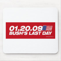 Bush's Last Day Mousepad by strk3 Bush's Last Day Mousepad