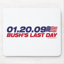 Bush's Last Day Mousepad by strk3 Bush's Last Day Mousepad