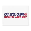 Bush's Last Day Postcard