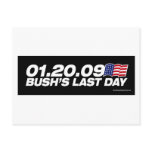 Bush's Last Day Postcard