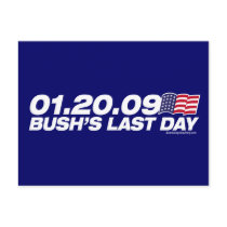 Bush's Last Day Postcard by strk3 Bush's Last Day Postcard