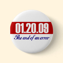 Bush's Last Day: The End of an Error. buttons