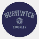 Bushwick Round Stickers
