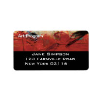 business abstract professional address labels labels