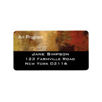 business abstract professional address labels labels
