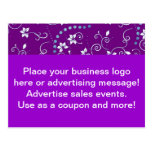 Business Advertisement Postcard