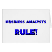 Business Analysts Rule! Cards