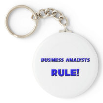 Business Analysts Rule! Keychains