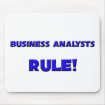 Business Analysts Rule! mousepads by professions Business Analysts Rule! mousepads