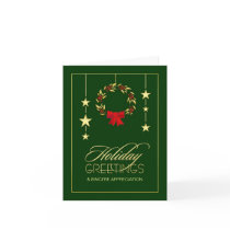 Business Appreciation Holiday Greeting Cards by SquirrelHugger Business Appreciation Holiday Greeting Cards