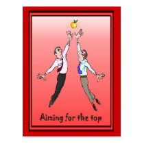 Business Buddies, Aiming for the top Postcards