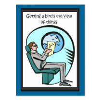 Business Buddies, Bird's eye view Postcard