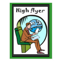 Business buddies, High flyer Postcard