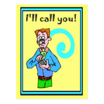 Business buddies, I'll call you! Postcards