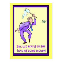 Business Buddies, Money catcher Post Card