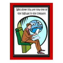 Business Buddies,Well done Postcard