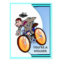 Business buddies, You're a winner Post Cards