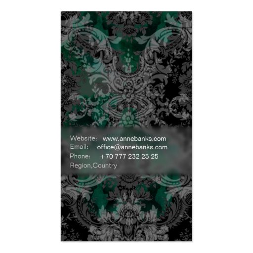 Business Card (back side)