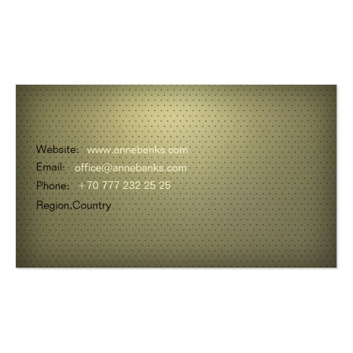 Business Card (back side)