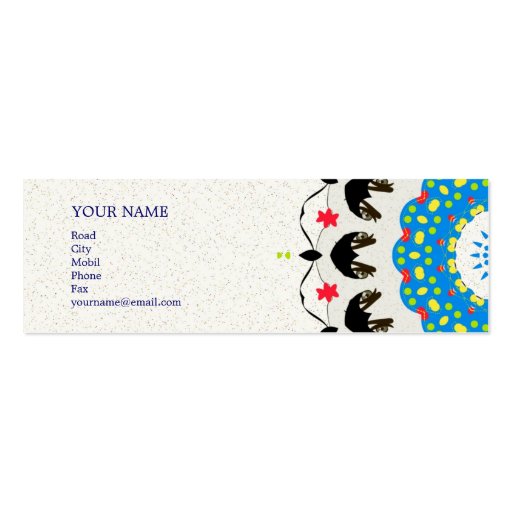 Business Card (front side)