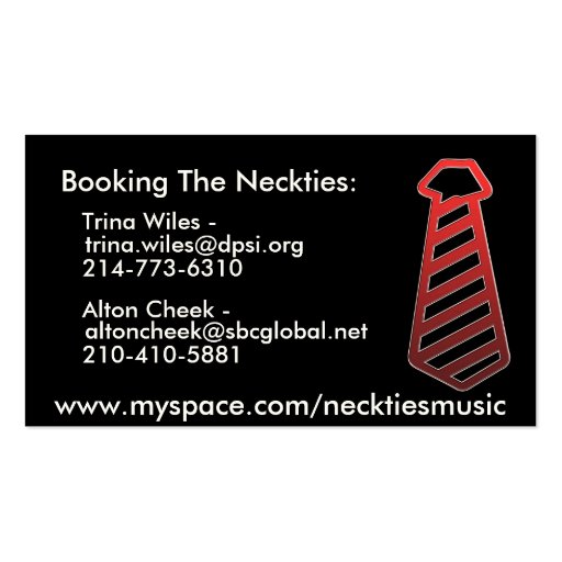 Business Card (back side)