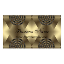 Business Card  Abstract Metal