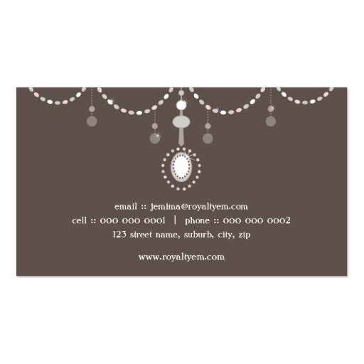 BUSINESS CARD :: adorn (back side)