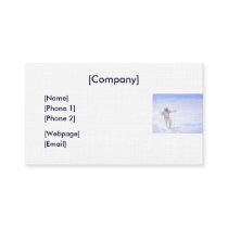 Business Card / Arctic Trailblazing business cards by moxieann Business Card / Arctic Trailblazing business cards