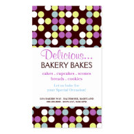 Business Card | Bakery Dots |dots2pur
