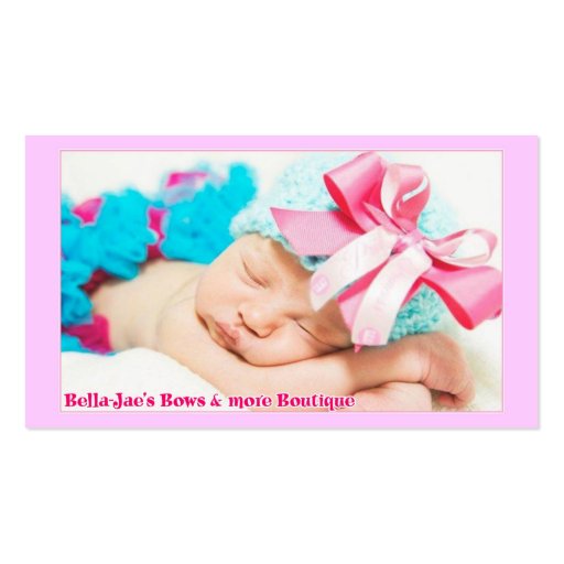 Business Card Bella-Jae's Bows & more