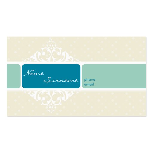 BUSINESS CARD :: bliss 2 (front side)