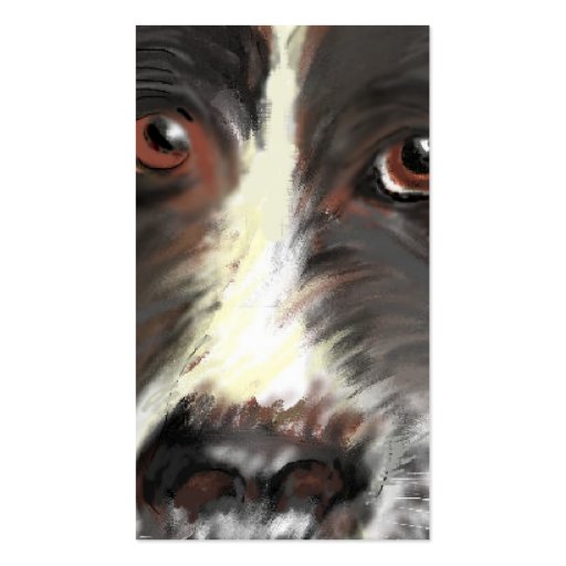 Business Card, Border Collie Rescue (front side)
