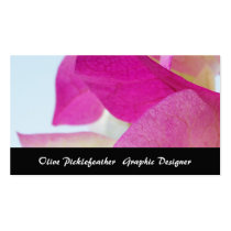Business Card, Bougainvillea business cards