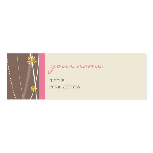 BUSINESS CARD :: brackets 2 (front side)