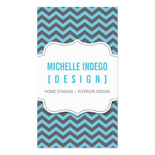 BUSINESS CARD :: chevron3 6P (front side)