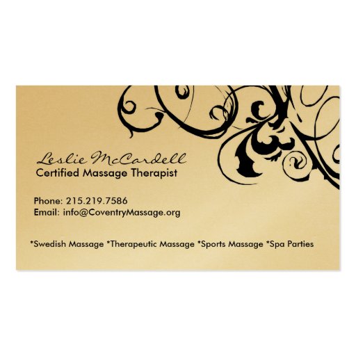 Business Card - CMCO (back side)