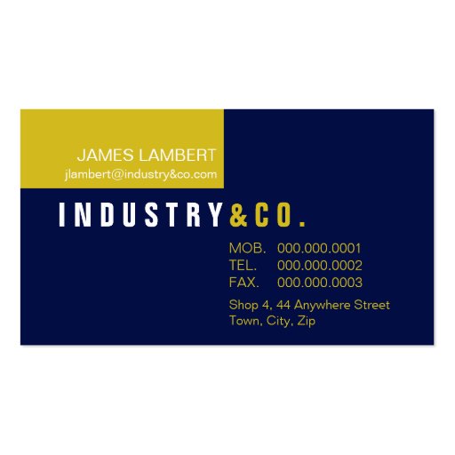 BUSINESS CARD :: corporately modern 13