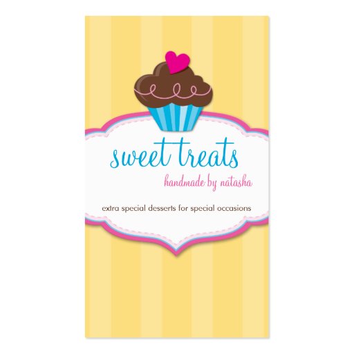 BUSINESS CARD :: cupcakes 5P (front side)