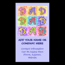 Business Card - DAD Pop Art business cards