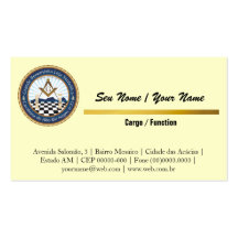 Business card Editável of the CARN Brazil
