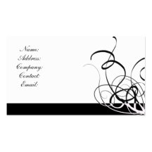 business card - elegant