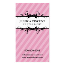 BUSINESS CARD elegant lux foliage