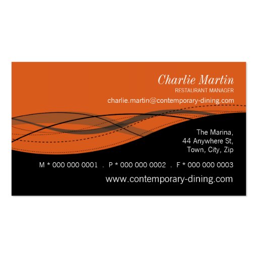 BUSINESS CARD :: fluidity 12 (back side)