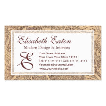 Business Card for a Spanish Teacher, Professor