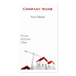 Business Card for Construction Company