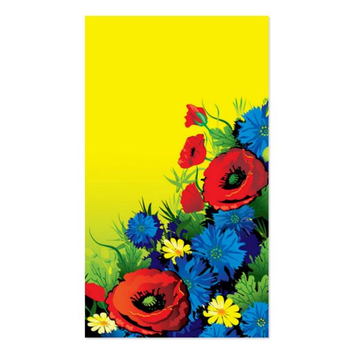 business card for florist